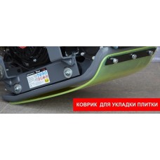 Виброплита бензиновая DIAM ML-60/2.8L (двигатель Loncin-87cc, уплотнение 250 мм, масса 60 кг)